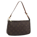 LOUIS VUITTON Monogram Pochette Accessoires Pouch M51980 LV Auth 189173-1