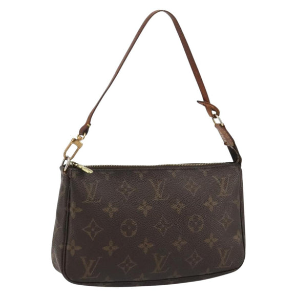 LOUIS VUITTON Monogram Pochette Accessoires Pouch M51980 LV Auth 189173