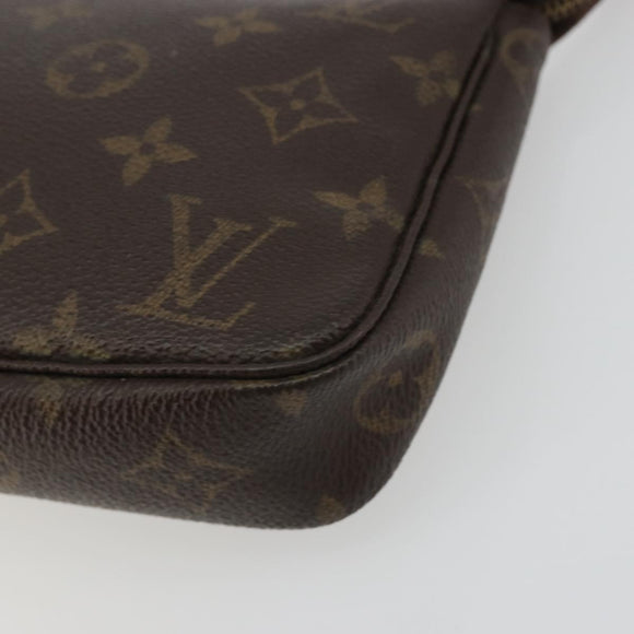 LOUIS VUITTON Monogram Pochette Accessoires Pouch M51980 LV Auth 189173