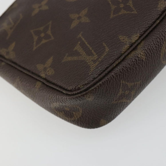 LOUIS VUITTON Monogram Pochette Accessoires Pouch M51980 LV Auth 189173