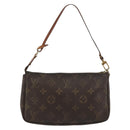 LOUIS VUITTON Monogram Pochette Accessoires Pouch M51980 LV Auth 189173-2