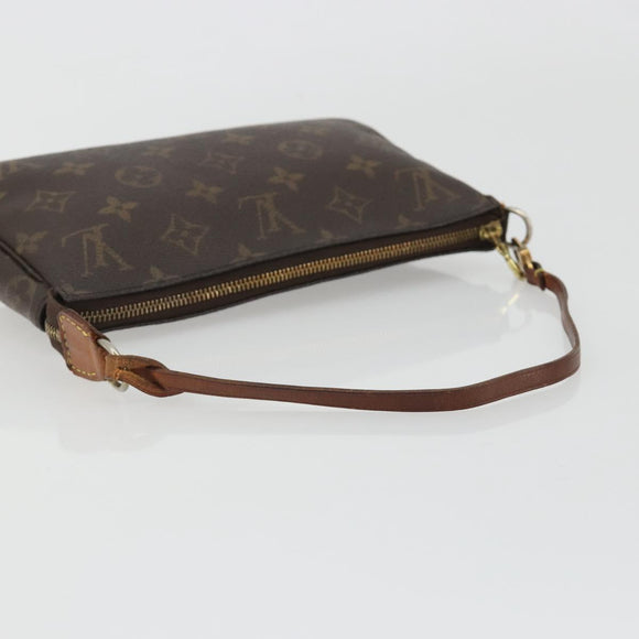 LOUIS VUITTON Monogram Pochette Accessoires Pouch M51980 LV Auth 189173