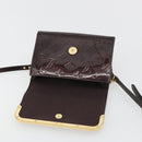 LOUIS VUITTON Vernis Rossmore PM Shoulder Bag Rouge Favist M91547 Auth 189176A-10