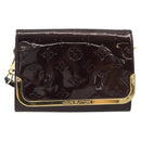 LOUIS VUITTON Vernis Rossmore PM Shoulder Bag Rouge Favist M91547 Auth 189176A-13