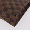 LOUIS VUITTON Damier Ebene Poche Toilette 26 Pouch N47543 LV Auth 189180-16