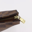 LOUIS VUITTON Damier Ebene Poche Toilette 26 Pouch N47543 LV Auth 189180-9