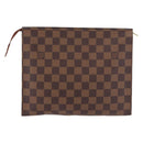LOUIS VUITTON Damier Ebene Poche Toilette 26 Pouch N47543 LV Auth 189180-2