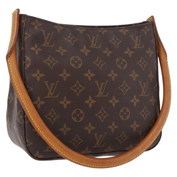 LOUIS VUITTON Monogram Looping MM Shoulder Bag M51146 LV Auth 189181V