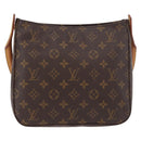 LOUIS VUITTON Monogram Looping MM Shoulder Bag M51146 LV Auth 189181V-2
