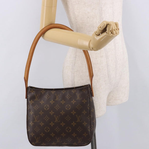 LOUIS VUITTON Monogram Looping MM Shoulder Bag M51146 LV Auth 189181V