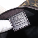 FENDI Zucca Accessory Pouch Brown Silver 8N0005 Auth 189182-17