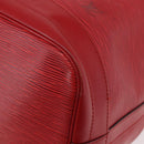LOUIS VUITTON Epi Noe Schoudertas Rood M44007 LV Auth 189183V-14