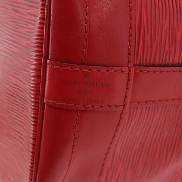 LOUIS VUITTON Epi Noe Schoudertas Rood M44007 LV Auth 189183V