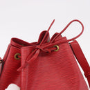 LOUIS VUITTON Epi Noe Schoudertas Rood M44007 LV Auth 189183V-10