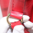 LOUIS VUITTON Epi Noe Schoudertas Rood M44007 LV Auth 189183V-12