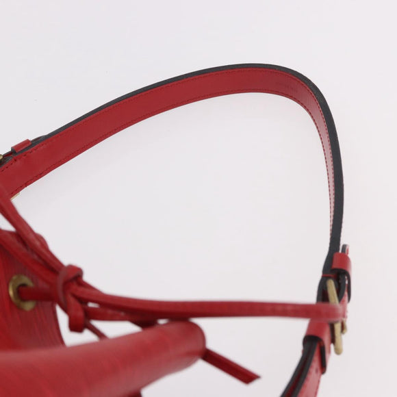 LOUIS VUITTON Epi Noe Schoudertas Rood M44007 LV Auth 189183V