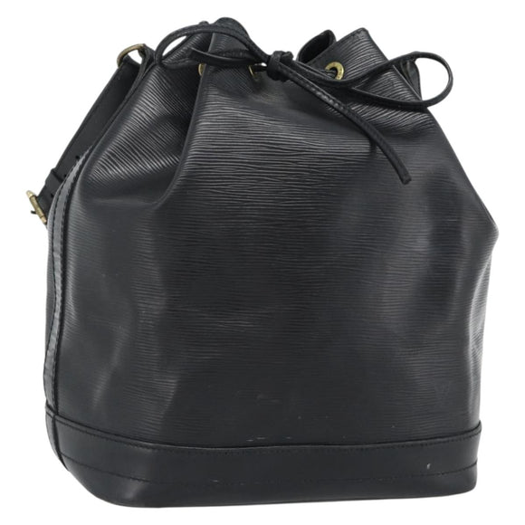 LOUIS VUITTON Epi Noe Shoulder Bag Black M44002 LV Auth 189185