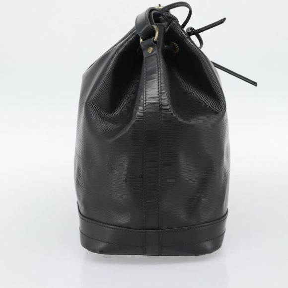 LOUIS VUITTON Epi Noe Shoulder Bag Black M44002 LV Auth 189185