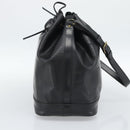 LOUIS VUITTON Epi Noe Shoulder Bag Black M44002 LV Auth 189185-4