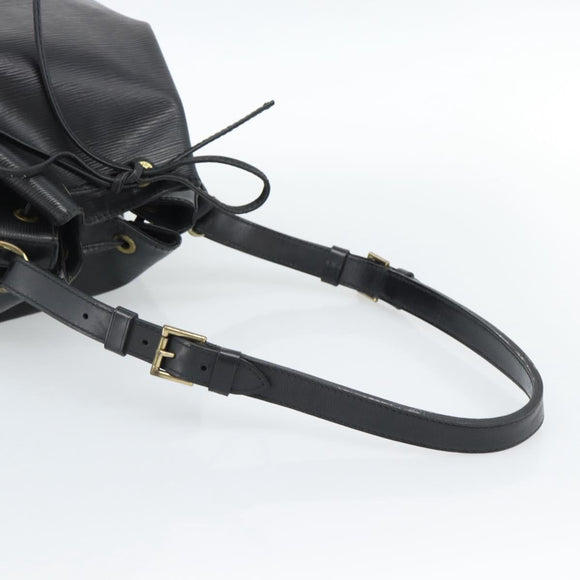 LOUIS VUITTON Epi Noe Shoulder Bag Black M44002 LV Auth 189185