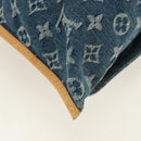 LOUIS VUITTON Monogram Denim Hand Bag Blue M95018 LV Auth 189186SAV-15