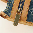 LOUIS VUITTON Monogram Denim Hand Bag Blue M95018 LV Auth 189186SAV-20