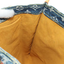 LOUIS VUITTON Monogram Denim Hand Bag Blue M95018 LV Auth 189186SAV-24