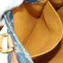 LOUIS VUITTON Monogram Denim Hand Bag Blue M95018 LV Auth 189186SAV-25