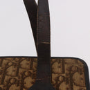 Christian Dior Trotter Hand Bag Beige Gold Auth 189192-9