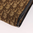 Christian Dior Trotter Hand Bag Beige Gold Auth 189192-16
