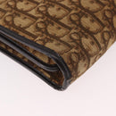 Christian Dior Trotter Hand Bag Beige Gold Auth 189192-17
