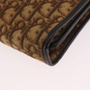 Christian Dior Trotter Hand Bag Beige Gold Auth 189192-10