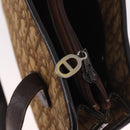 Christian Dior Trotter Hand Bag Beige Gold Auth 189192-11