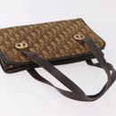 Christian Dior Trotter Hand Bag Beige Gold Auth 189192-6