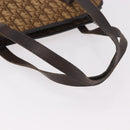 Christian Dior Trotter Hand Bag Beige Gold Auth 189192-7
