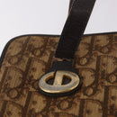 Christian Dior Trotter Hand Bag Beige Gold Auth 189192-8