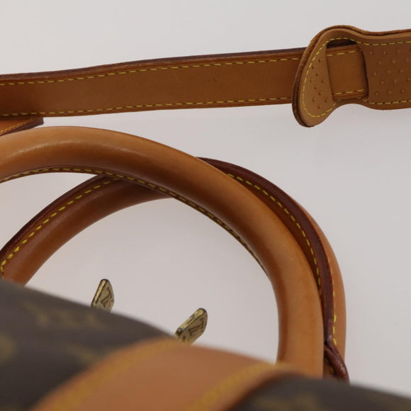 LOUIS VUITTON Monogram Keepall Bandouliere 60 Boston Bag M41412 LV Auth 189194