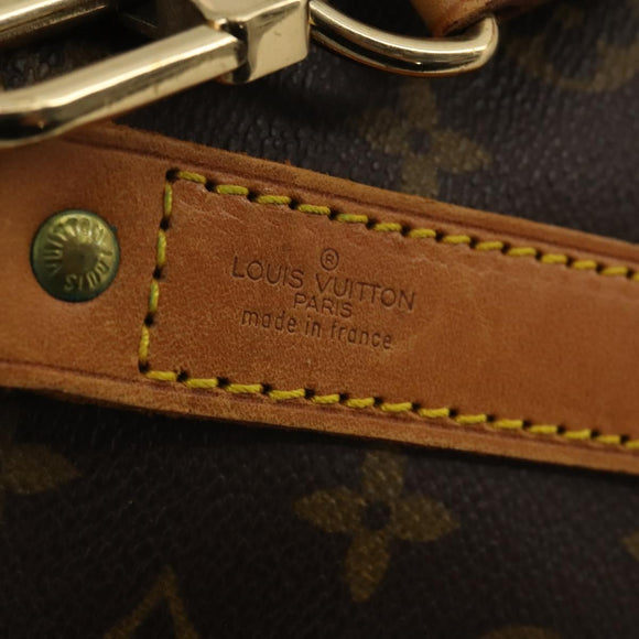LOUIS VUITTON Monogram Keepall Bandouliere 60 Boston Bag M41412 LV Auth 189194