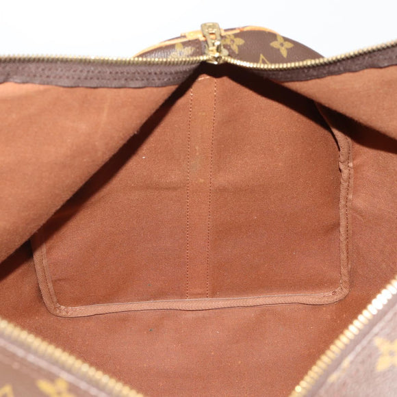 LOUIS VUITTON Monogram Keepall Bandouliere 60 Boston Bag M41412 LV Auth 189194