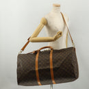 LOUIS VUITTON Monogram Keepall Bandouliere 60 Boston Bag M41412 LV Auth 189194-25