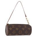 LOUIS VUITTON Monogram Papillon Pouch LV Auth 189197-1