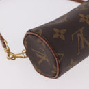 LOUIS VUITTON Monogram Papillon Pouch LV Auth 189197-16
