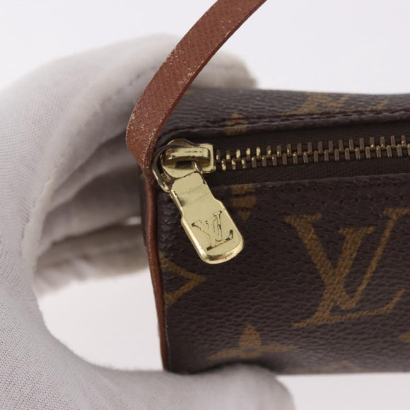LOUIS VUITTON Monogram Papillon Pouch LV Auth 189197