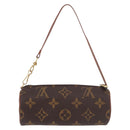 LOUIS VUITTON Monogram Papillon Pouch LV Auth 189197-2