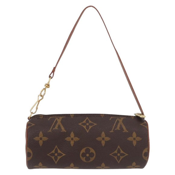 LOUIS VUITTON Monogram Papillon Pouch LV Auth 189197