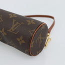 LOUIS VUITTON Monogram Papillon Pouch L096 LV Auth 189199-10