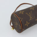 LOUIS VUITTON Monogram Papillon Pouch L096 LV Auth 189199-15