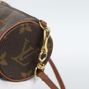 LOUIS VUITTON Monogram Papillon Pouch L096 LV Auth 189199-9