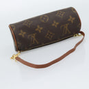 LOUIS VUITTON Monogram Papillon Pouch L096 LV Auth 189199-7