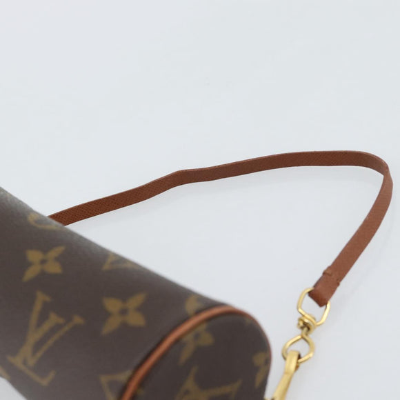 LOUIS VUITTON Monogram Papillon Pouch L096 LV Auth 189199